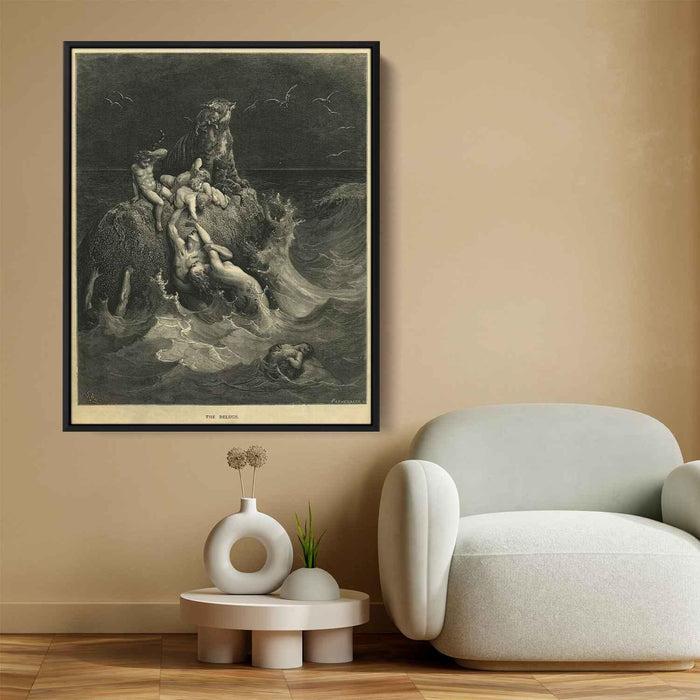 The-Deluge by Gustave Dore - Canvas Artwork