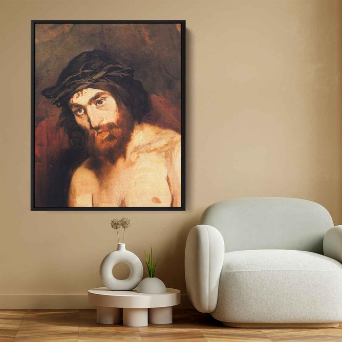 The head of Christ (1864) by Edouard Manet - Canvas Artwork