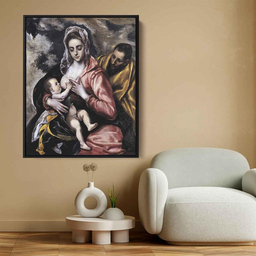 The Holy Family (1660) by Bartolome Esteban Murillo - Canvas Artwork