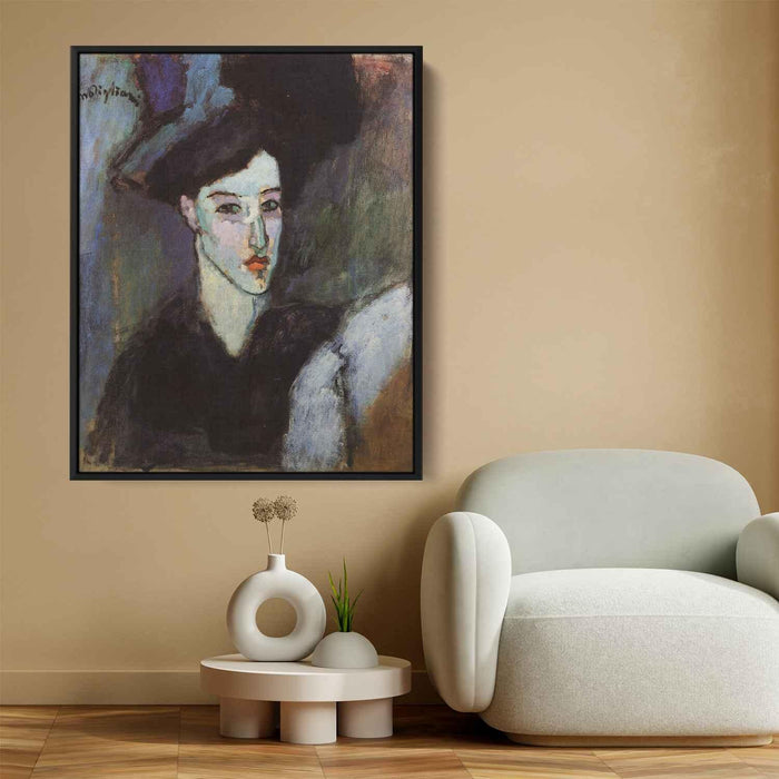 The Jewish Woman (1908) by Amedeo Modigliani - Canvas Artwork