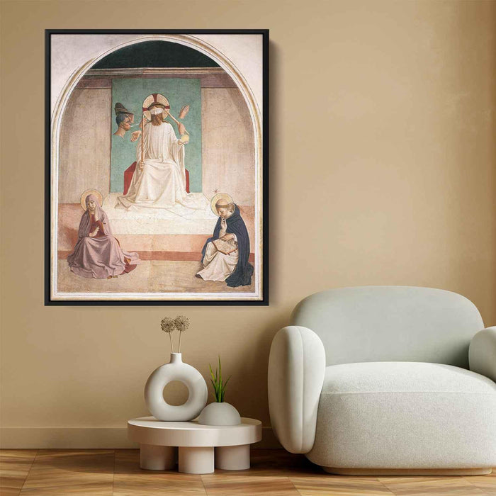 The Mocking of Christ (1441) by Fra Angelico - Canvas Artwork