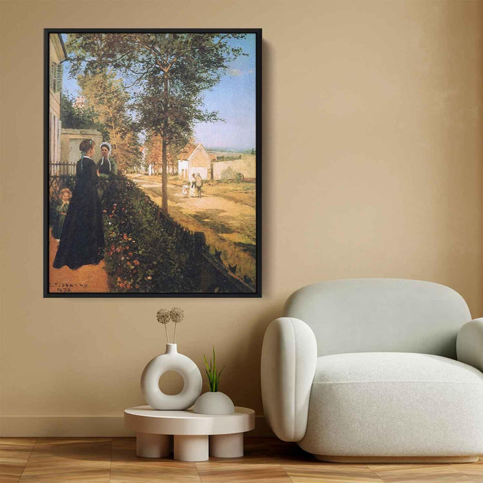 The road of Versailles by Camille Pissarro - Canvas Artwork