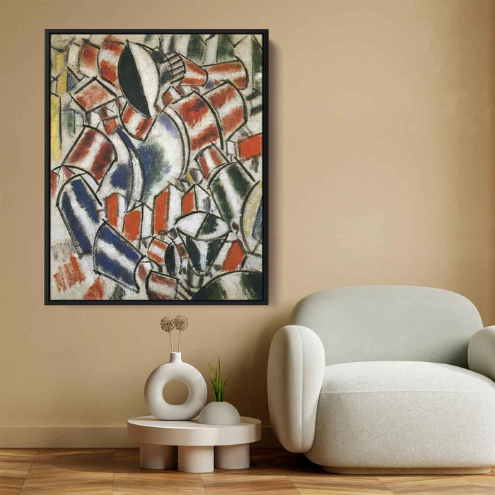 The Sitted Woman (1914) by Fernand Leger - Canvas Artwork