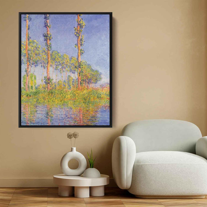 Three Trees, Autumn Effect by Claude Monet - Canvas Artwork