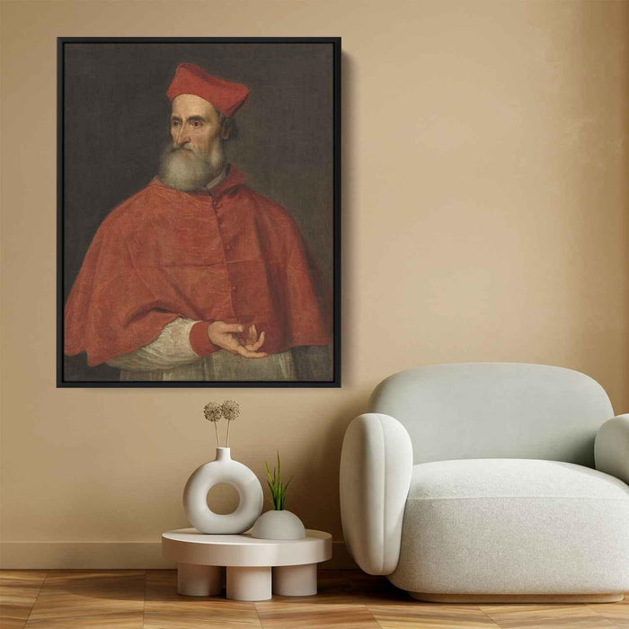 Portrait of Pietro Bembo (1540) by Titian - Canvas Artwork