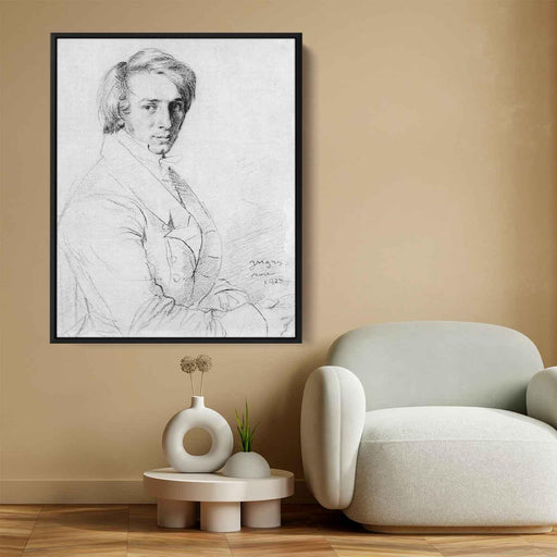 Ursin Jules Vatinelle by Jean Auguste Dominique Ingres - Canvas Artwork