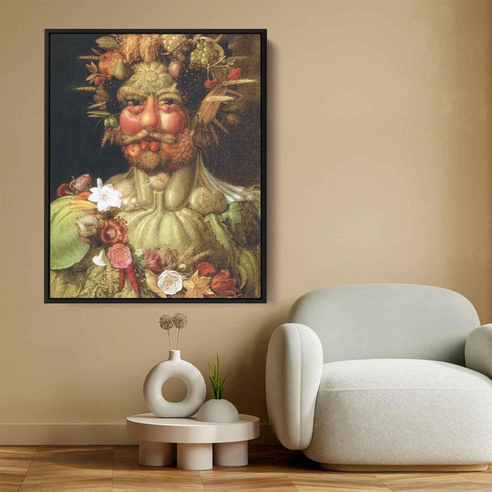 Vertumnus (Emperor Rudolph II) (1591) by Giuseppe Arcimboldo - Canvas Artwork