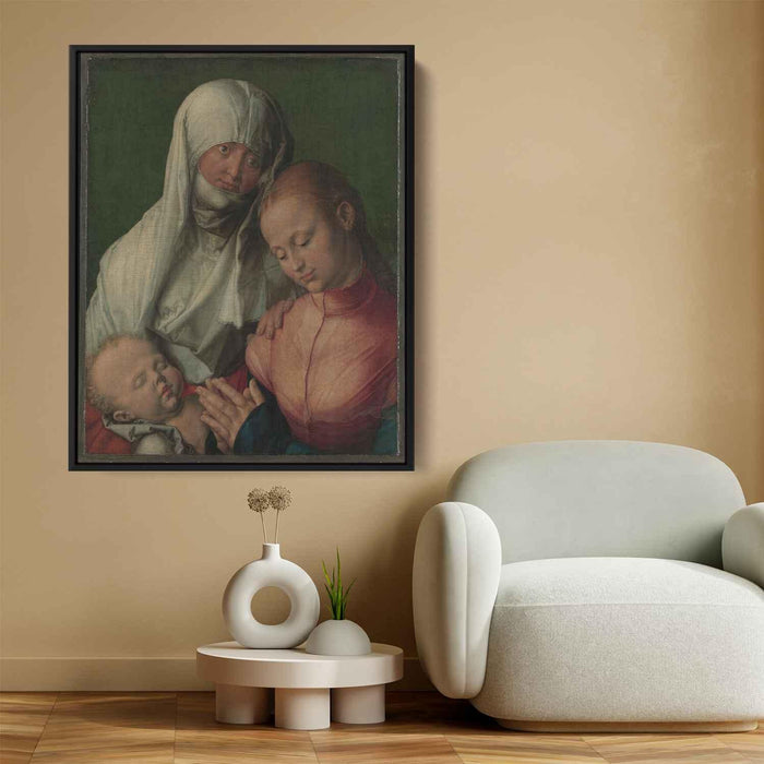 The Virgin and Child with St. Anne (1519) by Albrecht Durer - Canvas Artwork