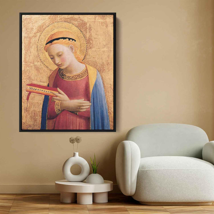 Virgin Mary Annunciate (1433) by Fra Angelico - Canvas Artwork