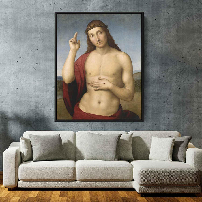 Christ Blessing (1502) by Raphael - Canvas Artwork