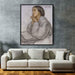 Christina Rossetti by Dante Gabriel Rossetti - Canvas Artwork