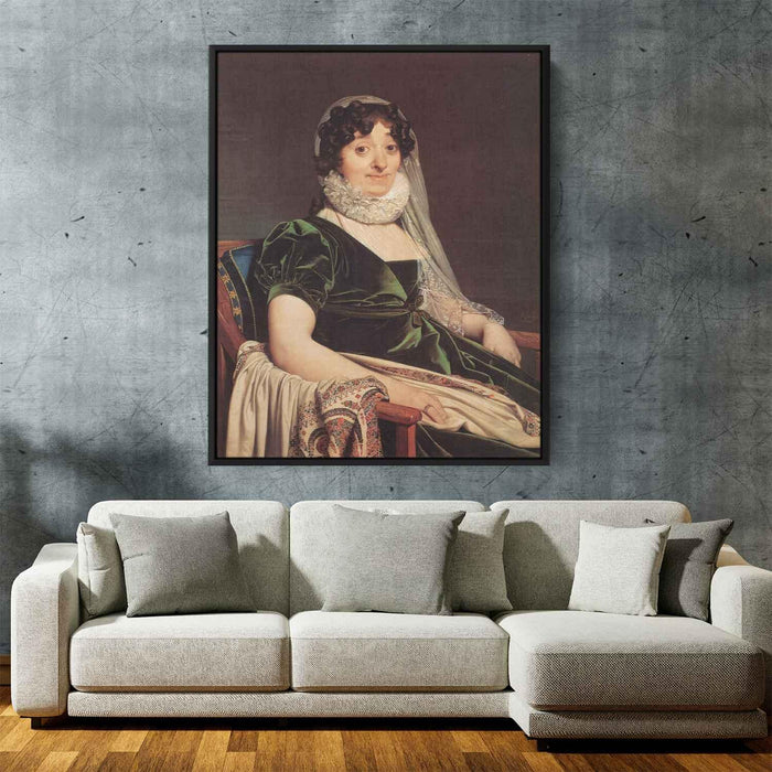 Comtes de Tournon, née Geneviève de Seytres Caumont by Jean Auguste Dominique Ingres - Canvas Artwork