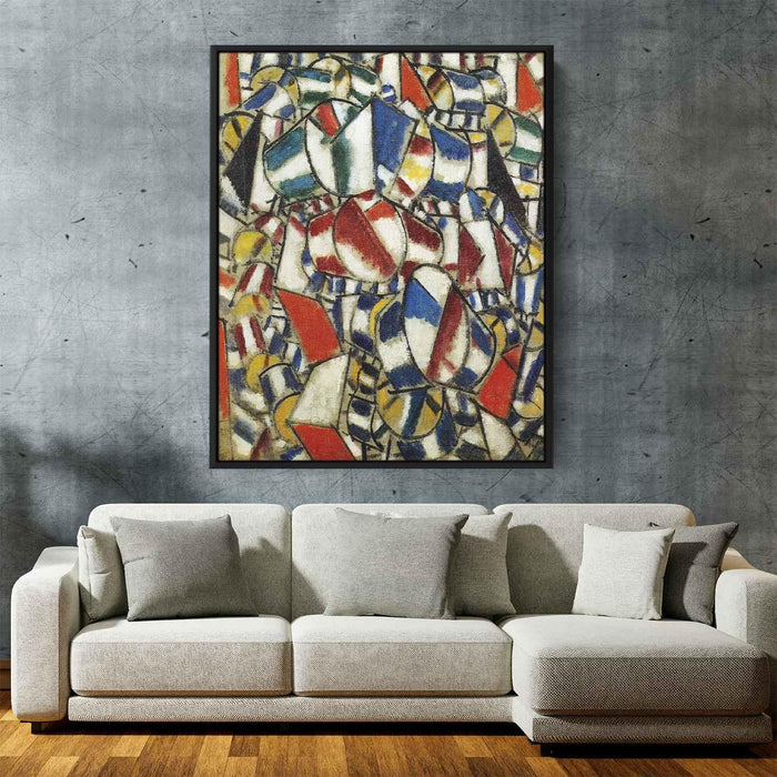 Contrast of Forms (1913) by Fernand Leger - Canvas Artwork