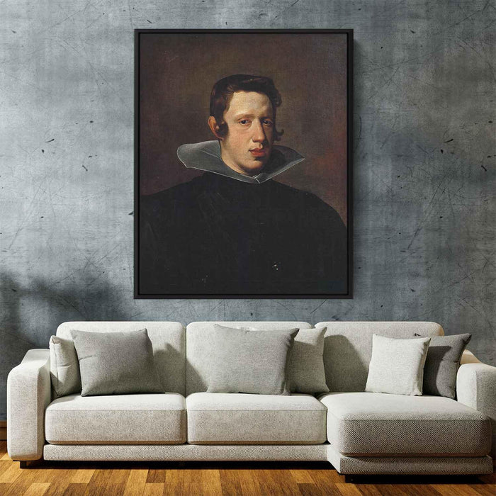 Philip IV (1624) by Diego Velazquez - Canvas Artwork