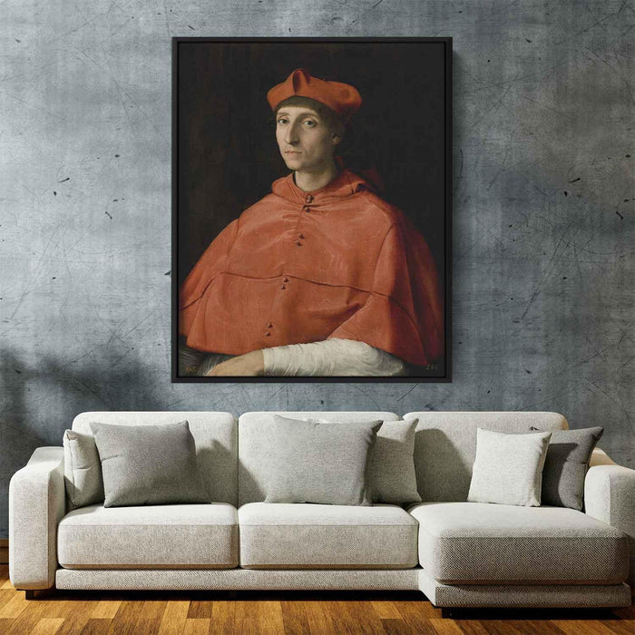 Portrait of a Cardinal (1510) by Raphael - Canvas Artwork