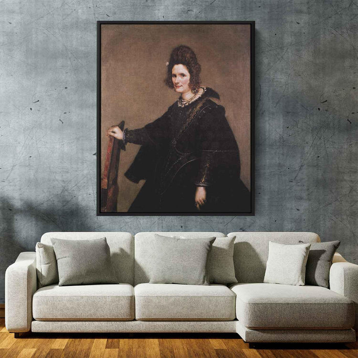 Portrait of a Lady (1633) by Diego Velazquez - Canvas Artwork