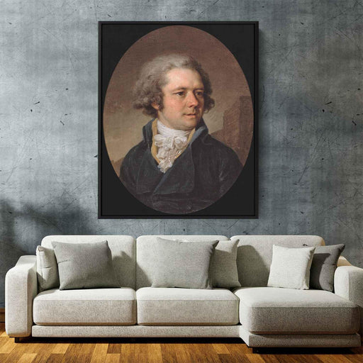 Portrait of Adam Adamovich Menelas by Vladimir Borovikovsky - Canvas Artwork