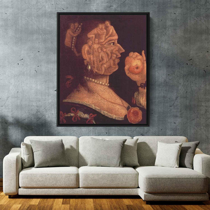 Portrait of Eve (1578) by Giuseppe Arcimboldo - Canvas Artwork