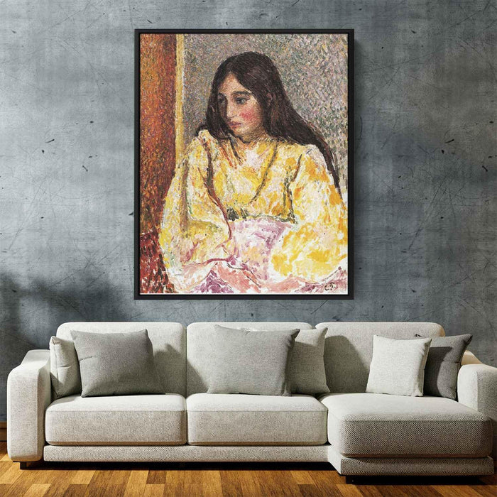 Portrait of Jeanne by Camille Pissarro - Canvas Artwork