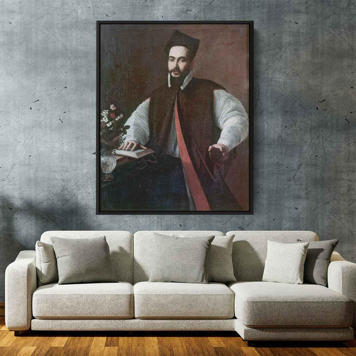 Portrait of Maffeo Barberini (1597) by Caravaggio - Canvas Artwork