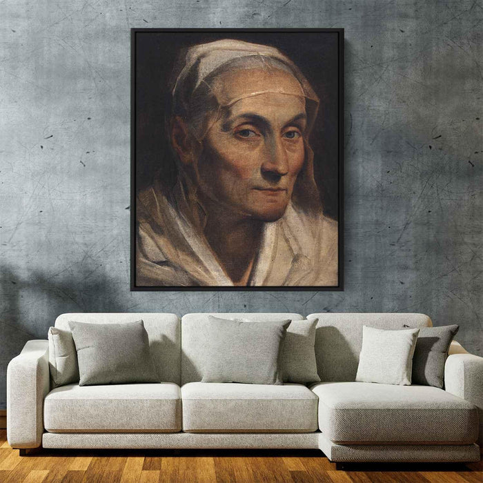 Portrait of old woman (1630) by Guido Reni - Canvas Artwork