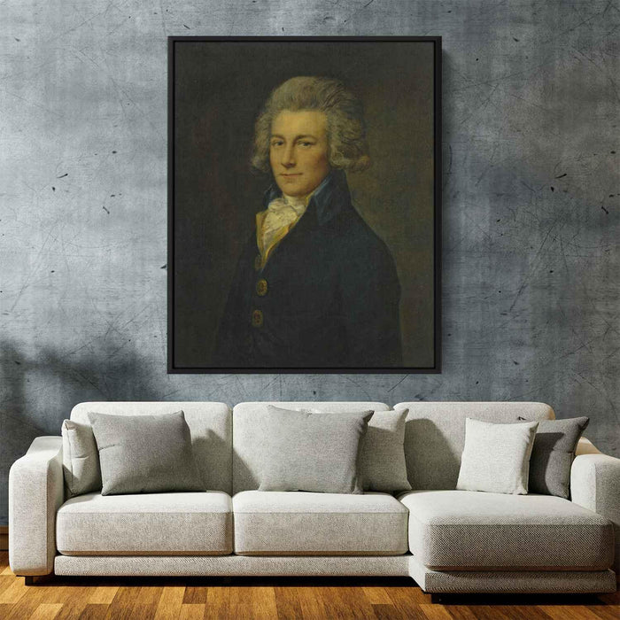 Portrait of Peter Godfrey of Old Hall East Bergholt Suffolk by Thomas Gainsborough - Canvas Artwork