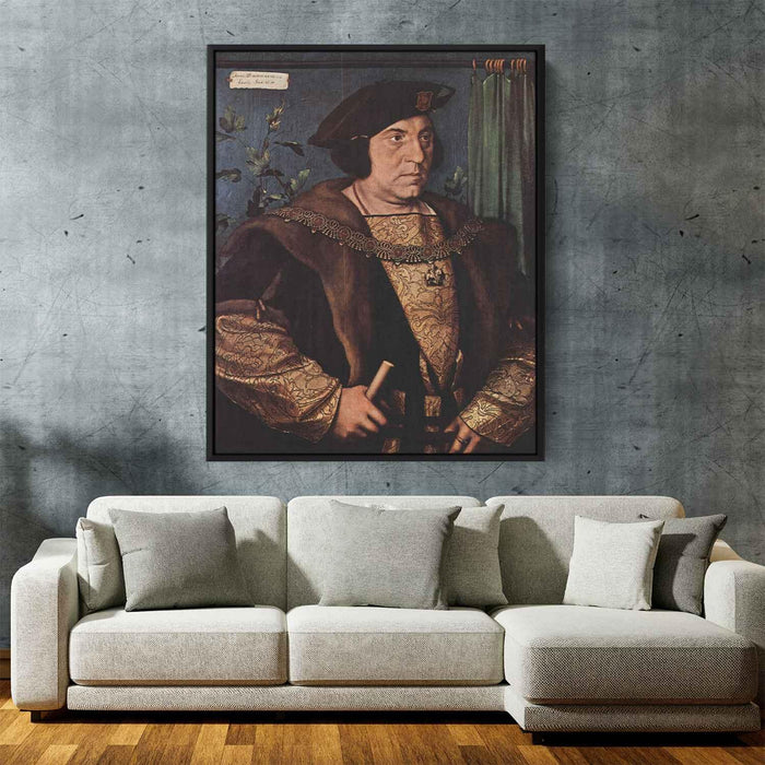 Portrait of Sir Henry Guildford (1527) by Hans Holbein the Younger - Canvas Artwork