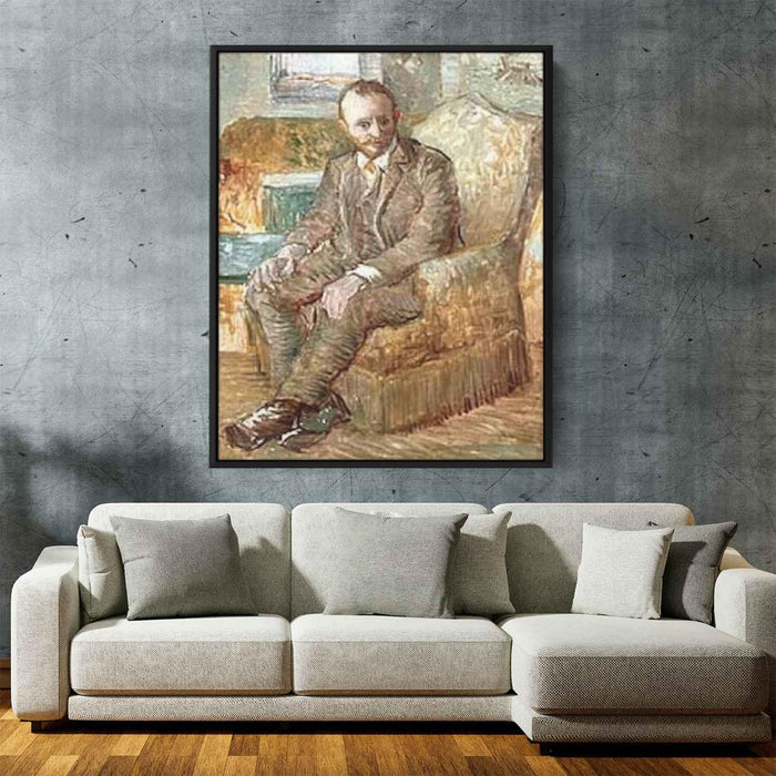 Portrait of the Art Dealer Alexander Reid, Sitting in an Easy Chair by Vincent van Gogh - Canvas Artwork