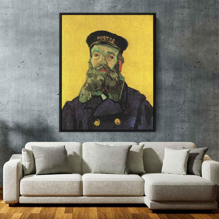 Portrait of the Postman Joseph Roulin (1888) by Vincent van Gogh - Canvas Artwork