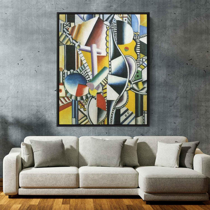 Propellers 2nd state (1918) by Fernand Leger - Canvas Artwork