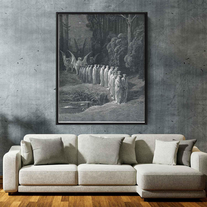 Purgatorio by Gustave Dore - Canvas Artwork