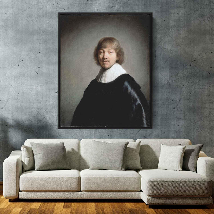 Portrait of Jacob III de Gheyn (1632) by Rembrandt - Canvas Artwork