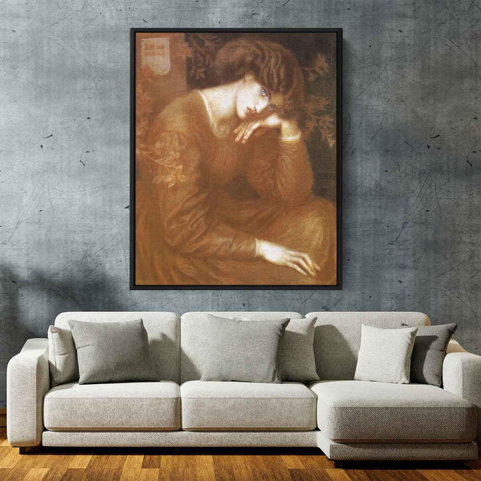 Reverie (1868) by Dante Gabriel Rossetti - Canvas Artwork