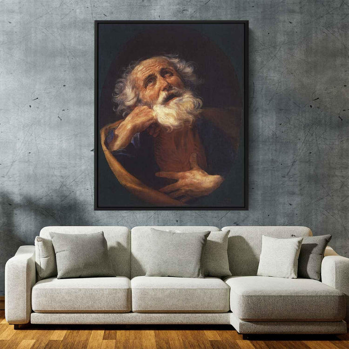 Saint Peter (1634) by Guido Reni - Canvas Artwork