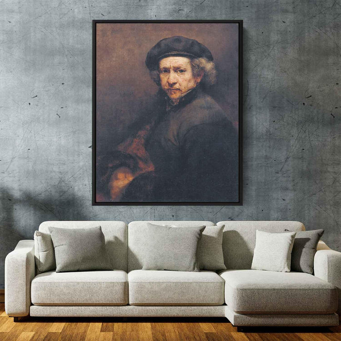 Self-portrait (1659) by Rembrandt - Canvas Artwork