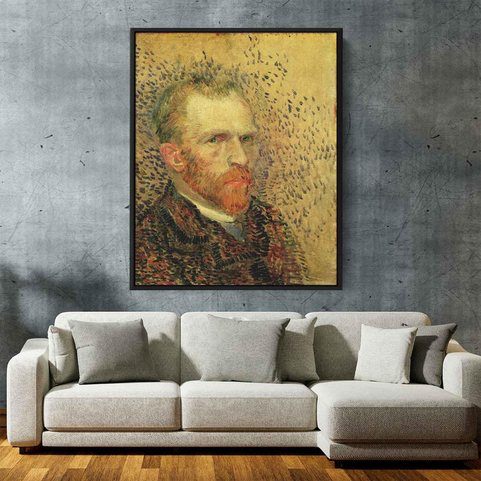 Self-Portrait (1887) by Vincent van Gogh - Canvas Artwork