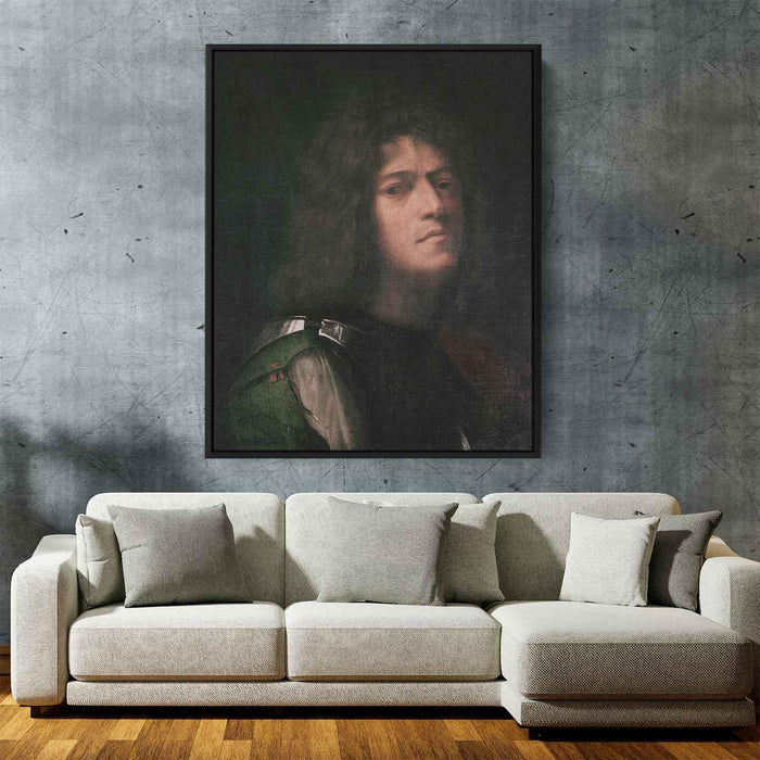 Self-portrait (1510) by Giorgione - Canvas Artwork