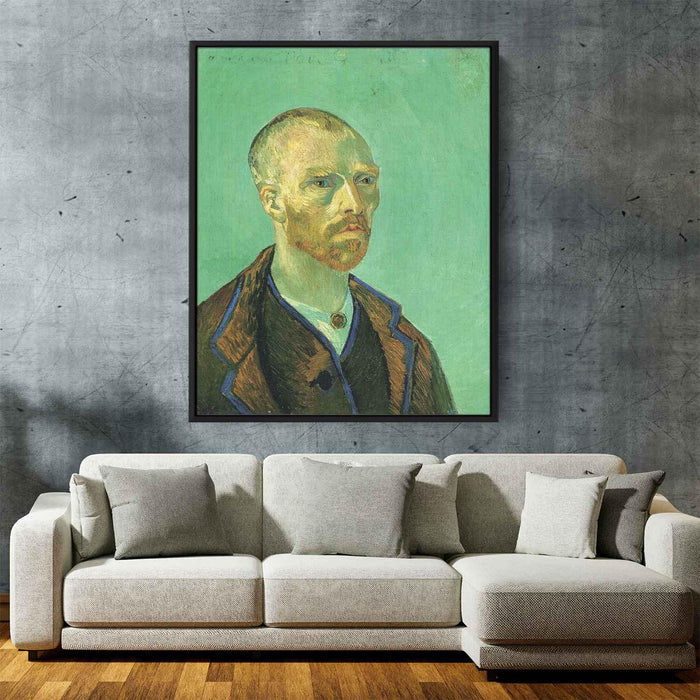 Self Portrait Dedicated to Paul Gauguin (1888) by Vincent van Gogh - Canvas Artwork