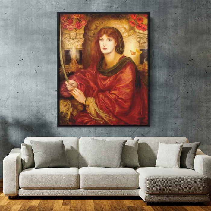 Sibylla Palmifera (1870) by Dante Gabriel Rossetti - Canvas Artwork