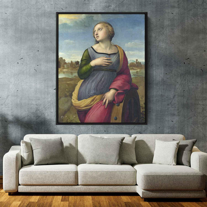 St. Catherine of Alexandria (1508) by Raphael - Canvas Artwork