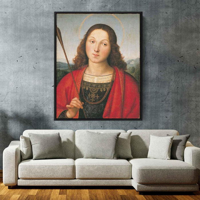 St. Sebastian (1503) by Raphael - Canvas Artwork