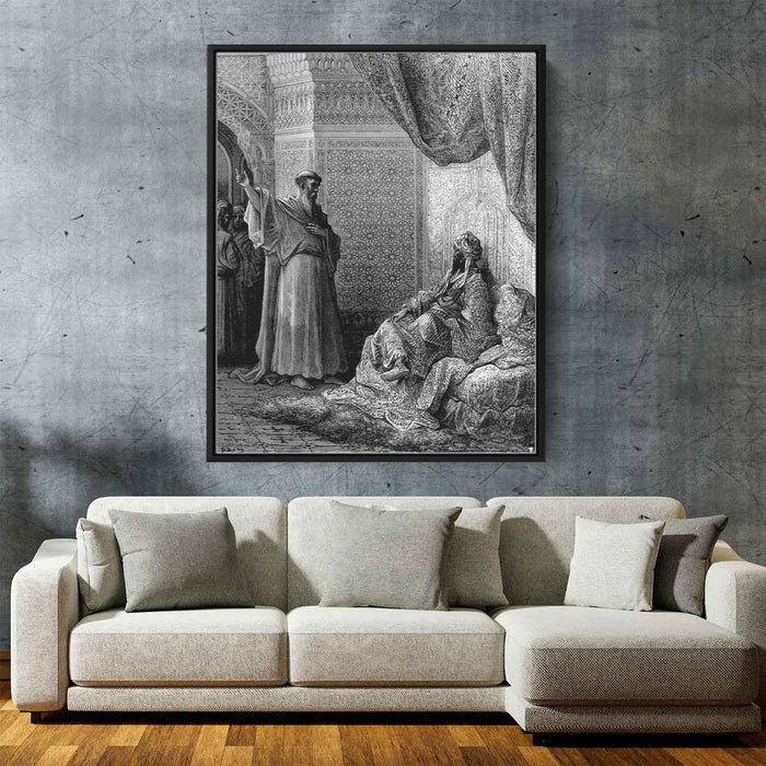 St. Francis of Assisi (1877) by Gustave Dore - Canvas Artwork