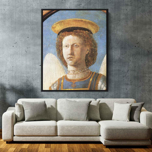 St. Michael (1454) by Piero della Francesca - Canvas Artwork