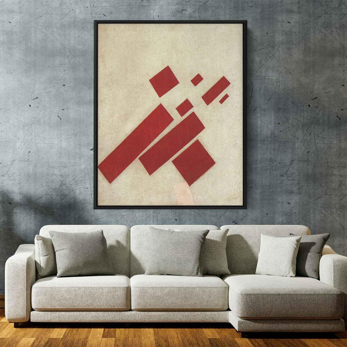 Suprematism with Eight Red Rectangles (1915) by Kazimir Malevich - Canvas Artwork