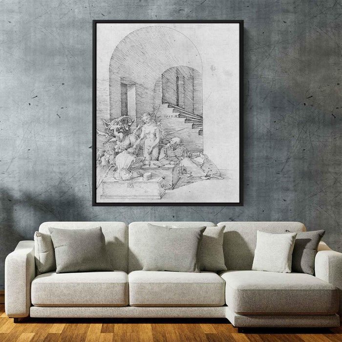 Temptation by Albrecht Durer - Canvas Artwork