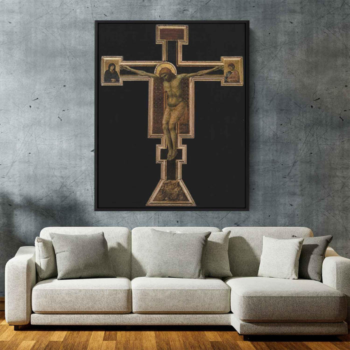 The Crucifixion (1312) by Giotto - Canvas Artwork