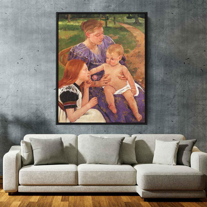 The Family (1893) by Mary Cassatt - Canvas Artwork