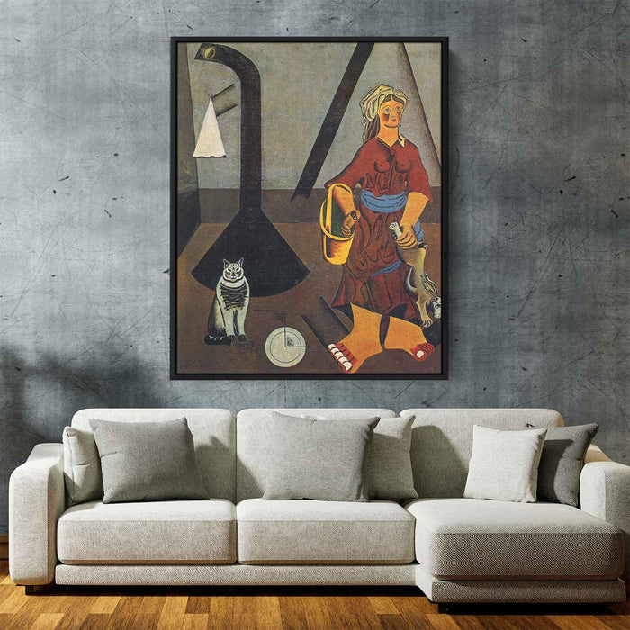 The Farmer's Wife (1923) by Joan Miro - Canvas Artwork