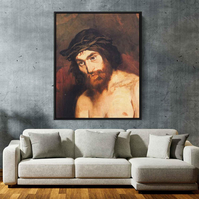 The head of Christ (1864) by Edouard Manet - Canvas Artwork