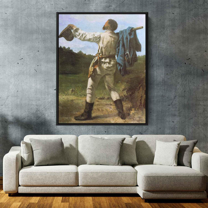 The Homecoming (1854) by Gustave Courbet - Canvas Artwork
